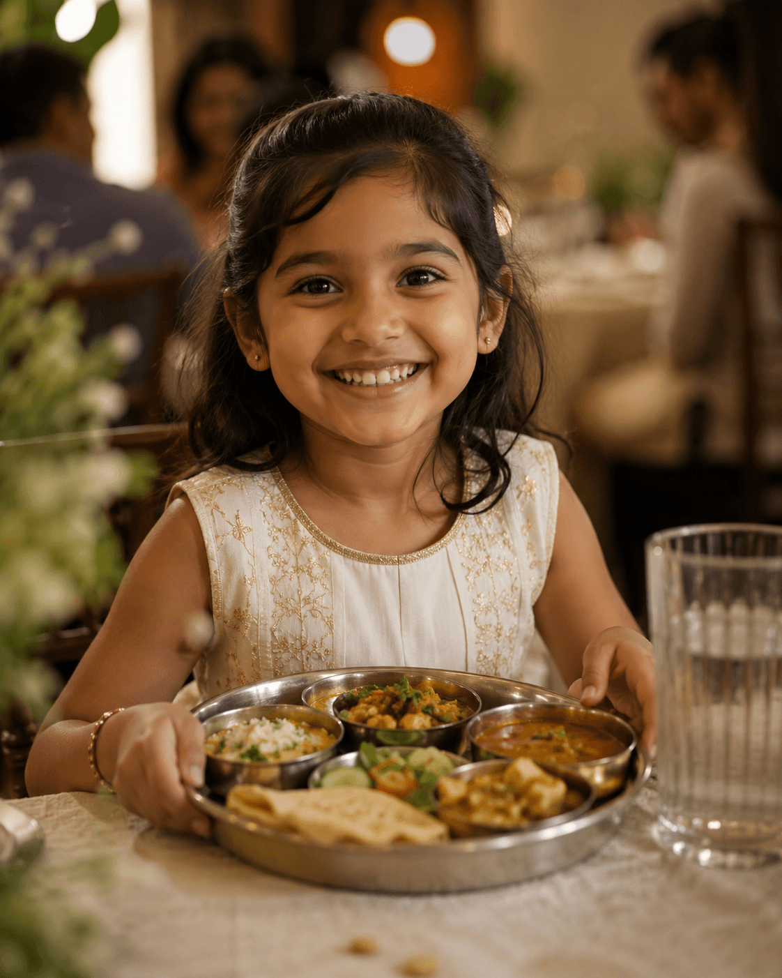 A shared moment around the table