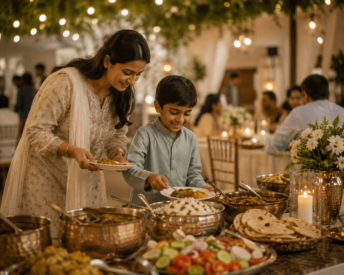 A moment around the table
